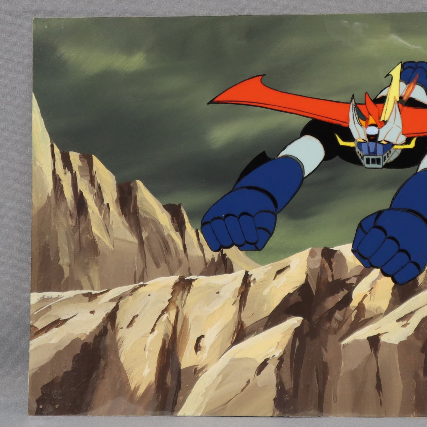 Animation cel "Great Mazinger",1974-1975, with certificate of authenticity